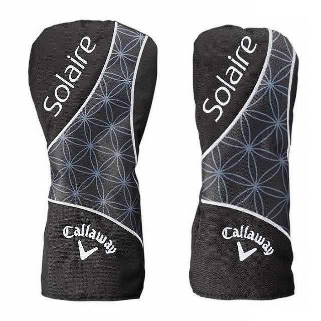 Callaway Ladies Solaire Club Set Black DR/5W/6H/7-SW/PT 8 Set Golf Bag Headcover