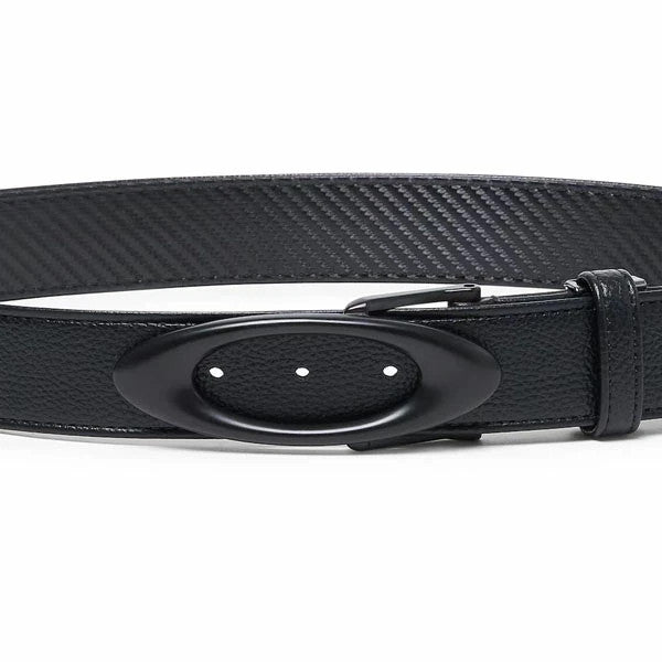 Oakley Golf Men Ellipse Belt Synthetic leather PU logo buckle 2025 White New