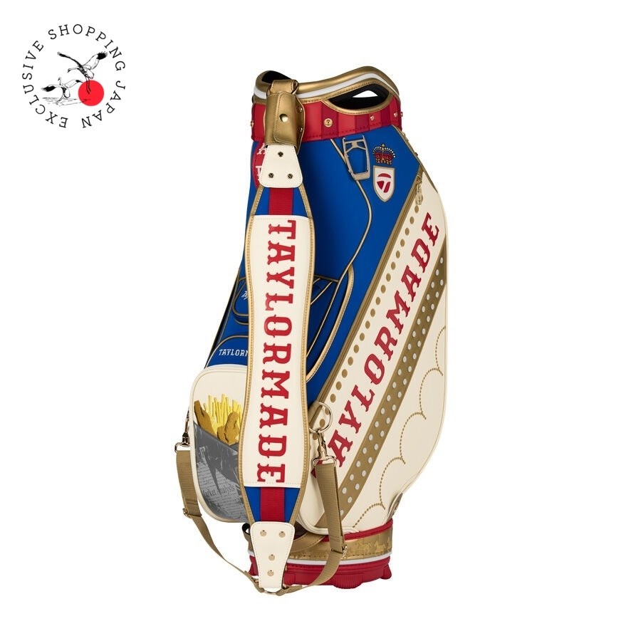 TaylorMade Golf TM26 Kings Guard Staff Bag Divider 2026 Exclusive Cream,Red,Blue