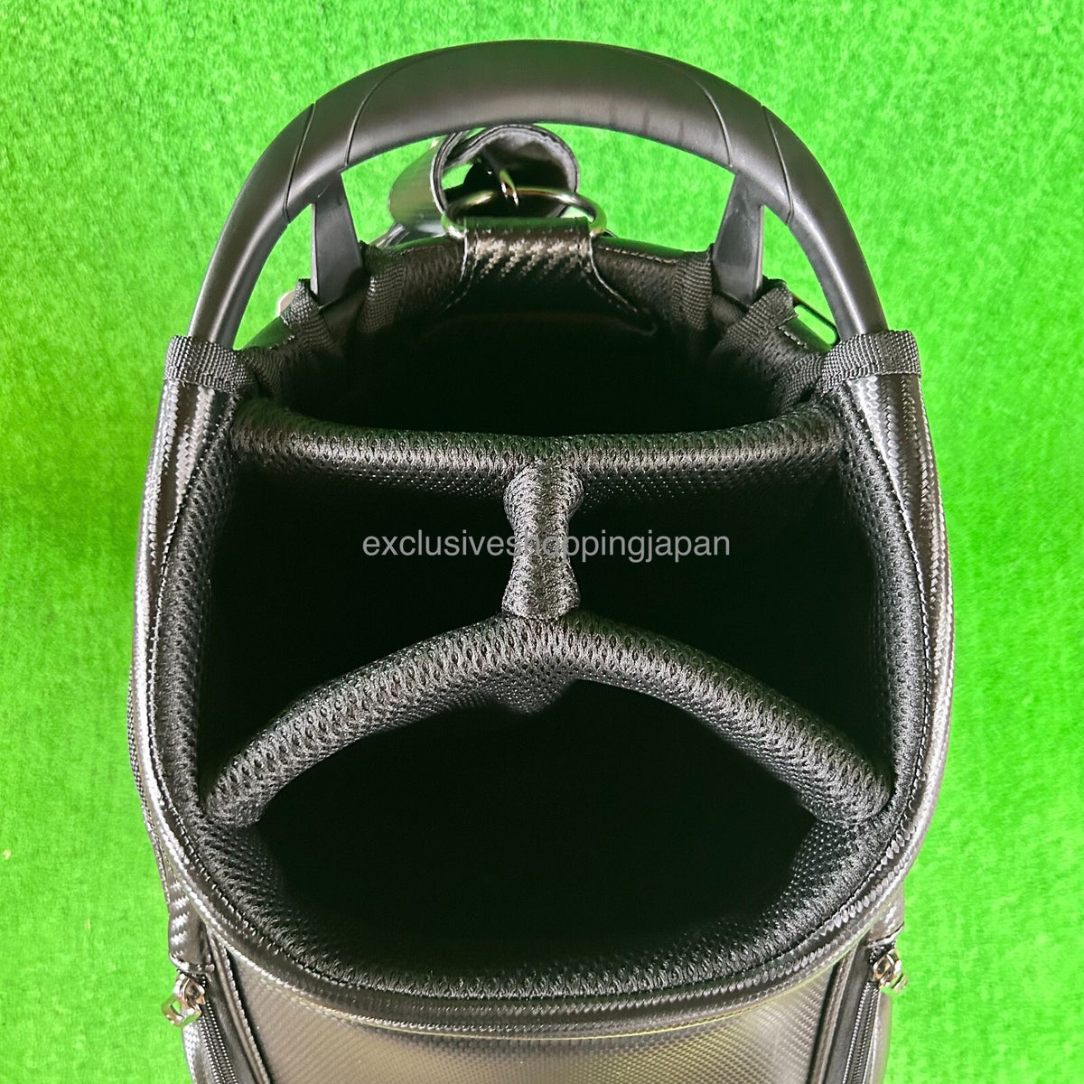 TaylorMade Golf Auth-tech Cart Bag 9 x 47in 4-way Men's 2025 Model Black / Red