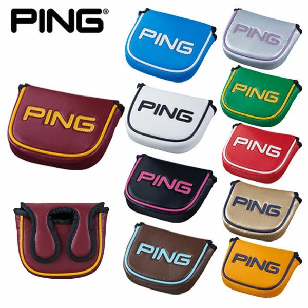 Ping Golf Color Code Mallet Putter Cover Fits Center Shaft 2025 Japan Orange New