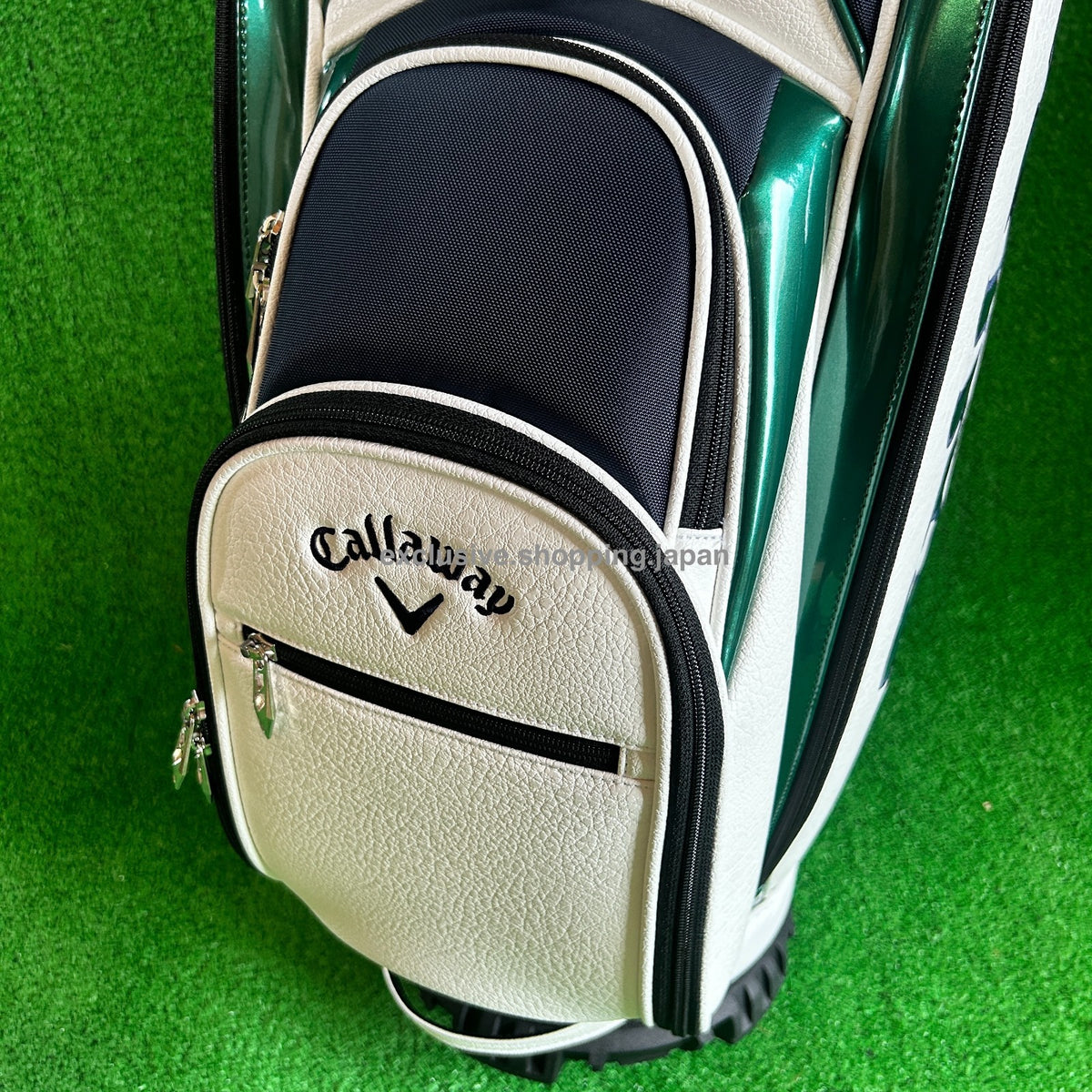 Callaway Golf Exia Cart Bag 25JM 9.5 x 47inch 5-way 4.0kg 2025 White/Green New