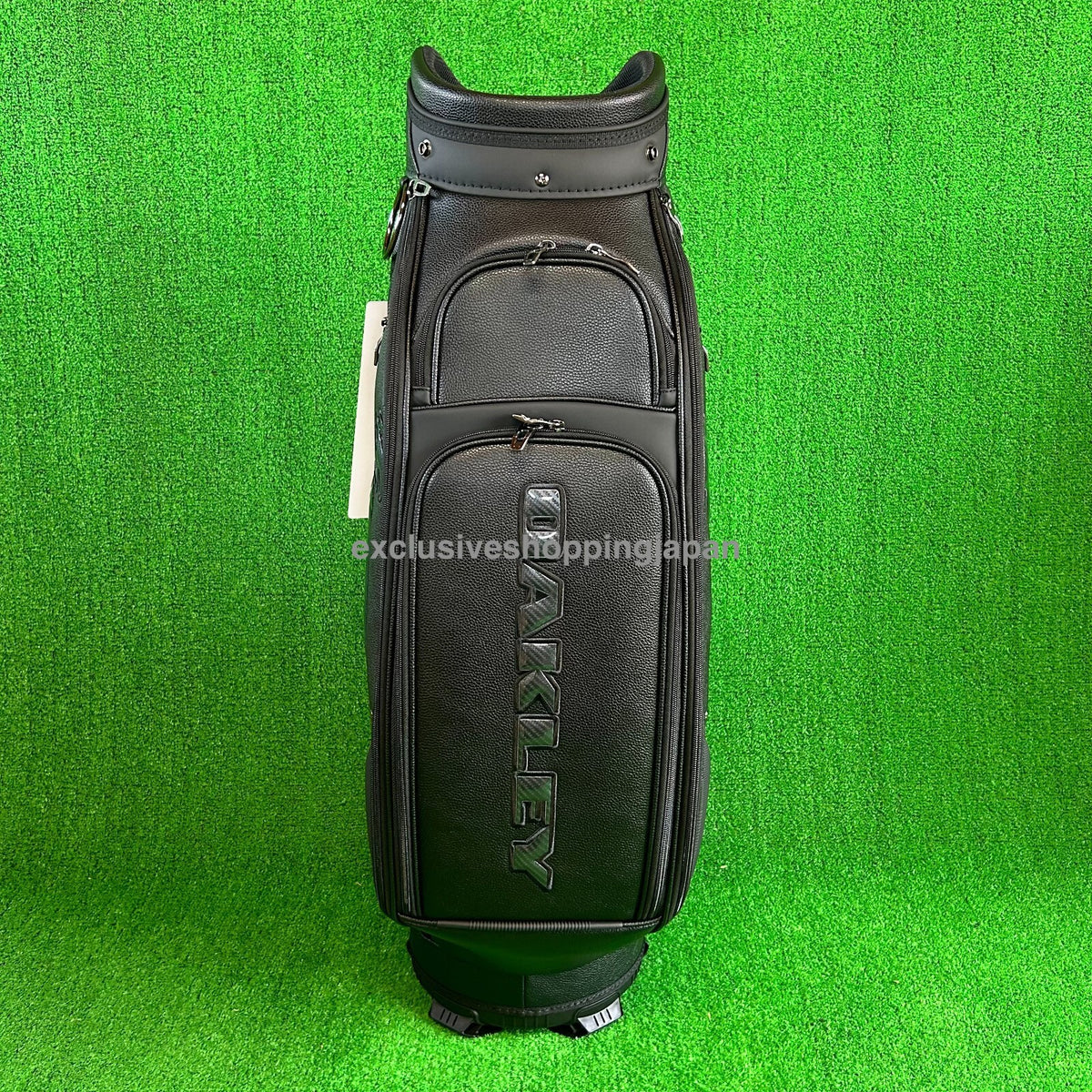 Oakley Golf Cart Bag Skull 18.0 9.5 x 47in 5-way Divider Blackout 2025 Model New