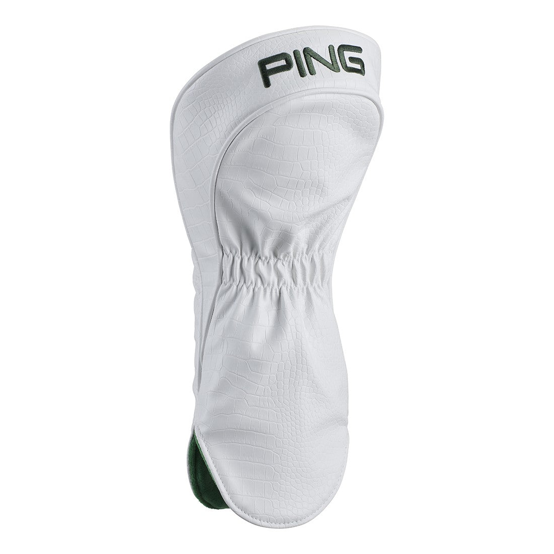 PING Heritage Collection Driver Head Cover Crocodile PU Leather Black New Golf
