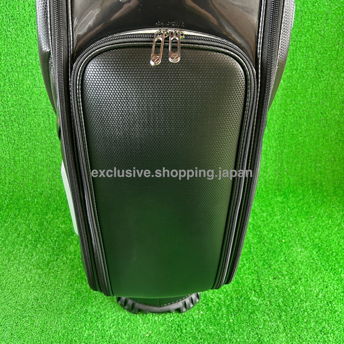 TaylorMade Golf Auth-tech Cart Bag 9 x 47in 4-way 2025 Model Black / Gunmetal