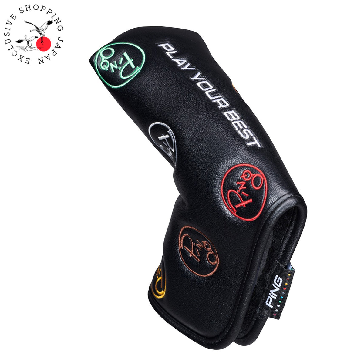 PING Dancing Blade Putter Head Cover Black Headcover 2026 Golf New Unisex Shaft