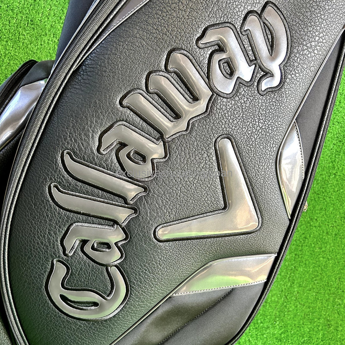 Callaway Golf Exia Cart Bag 25JM 9.5 x 47in 5-way 4.0kg 2025 Black/Gunmetal New