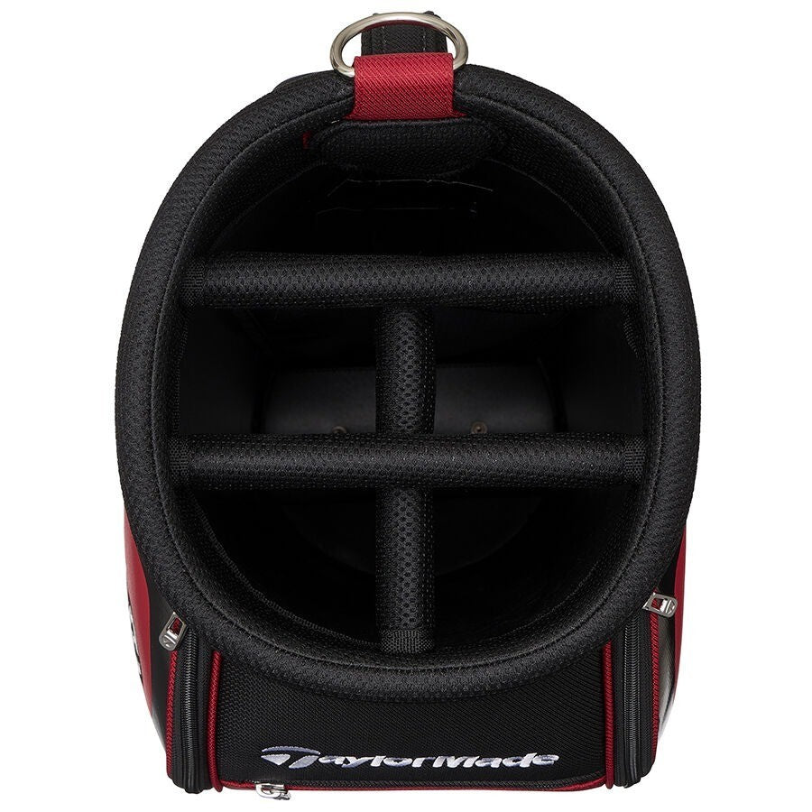 TaylorMade Golf True Light Cart Bag 9 x 47in 5-way Lightweight 2026 Men's Red
