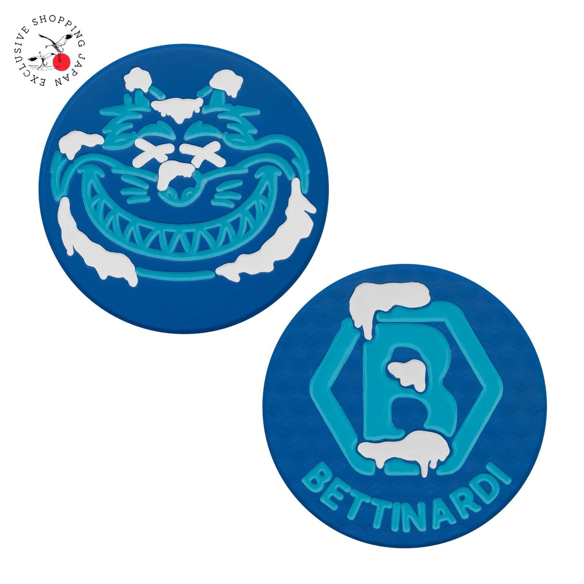 BETTINARDI Holiday Metal Accessories Ball Marker Frosty Fat Cat Drawstring Pouch