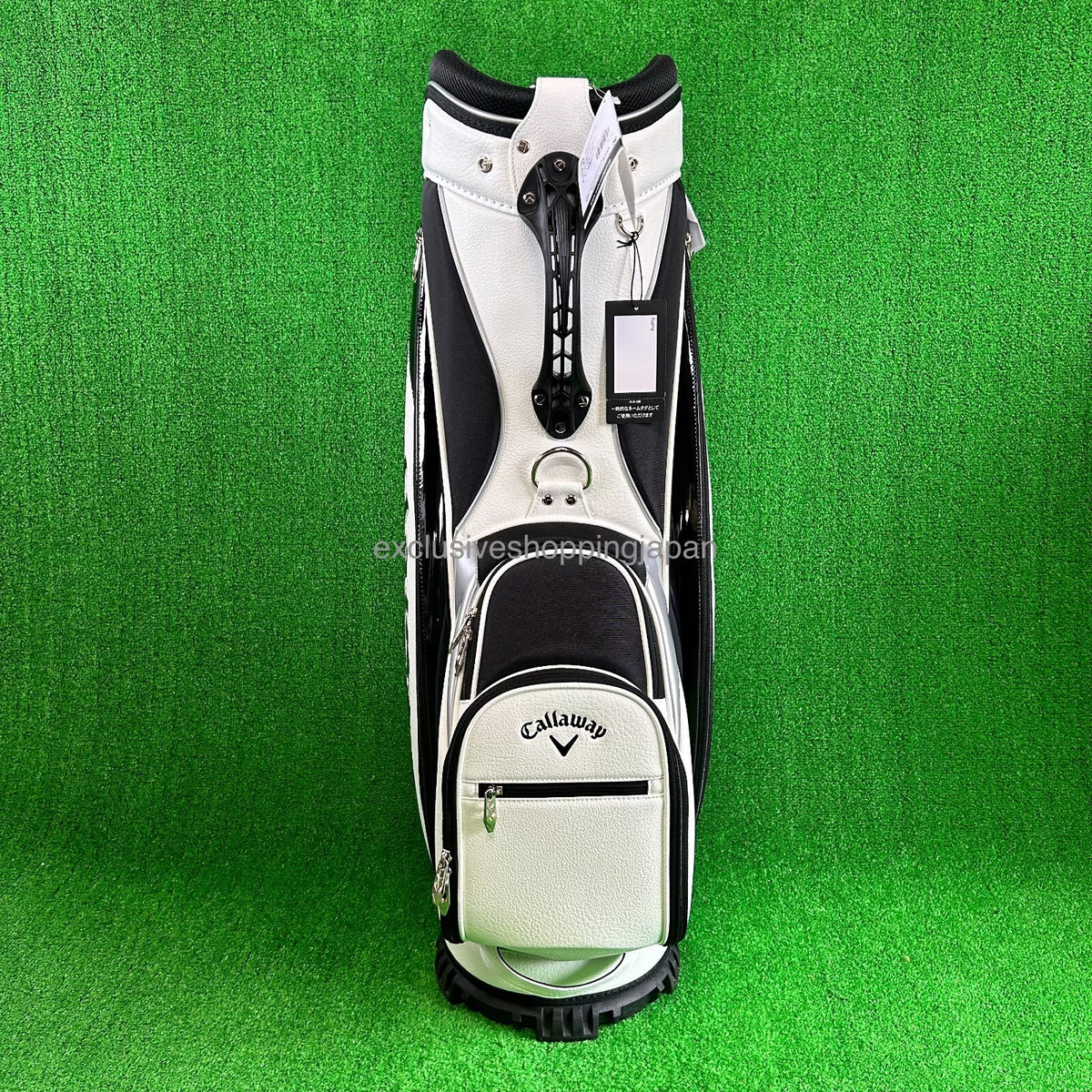 Callaway Golf Exia Cart Bag 25JM 9.5 x 47inch 5-way 4.0kg 2025 White/Black New
