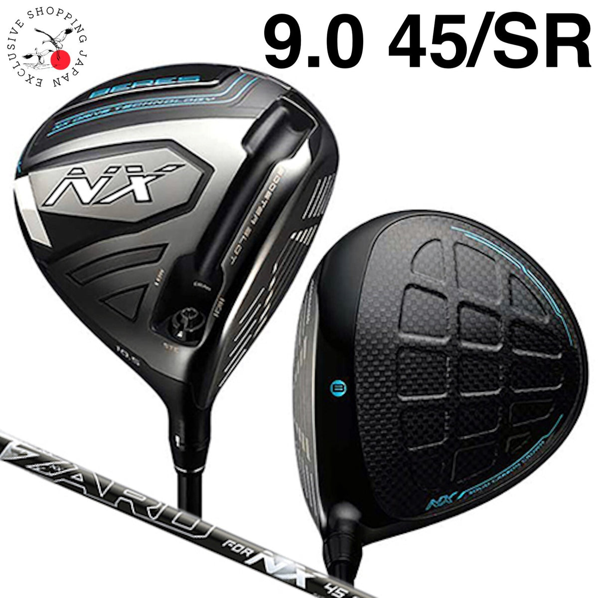 HONMA Beres NX 2022 Driver Loft 9 Vizard For NX 45 Graphite Shaft Flex SR Men
