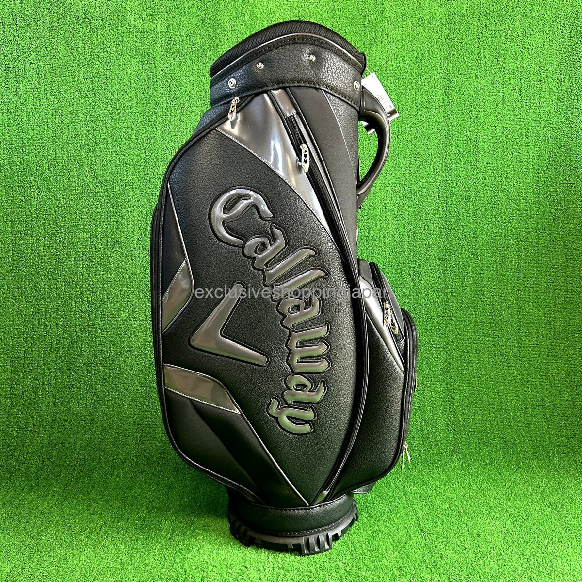 Callaway Golf Exia Cart Bag 25JM 9.5 x 47in 5-way 4.0kg 2025 Black/Gunmetal New