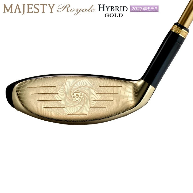 MAJESTY Golf Royale Gold Utility Hybrid 4H SR-Flex MAJESTY LV550 Graphite Shaft