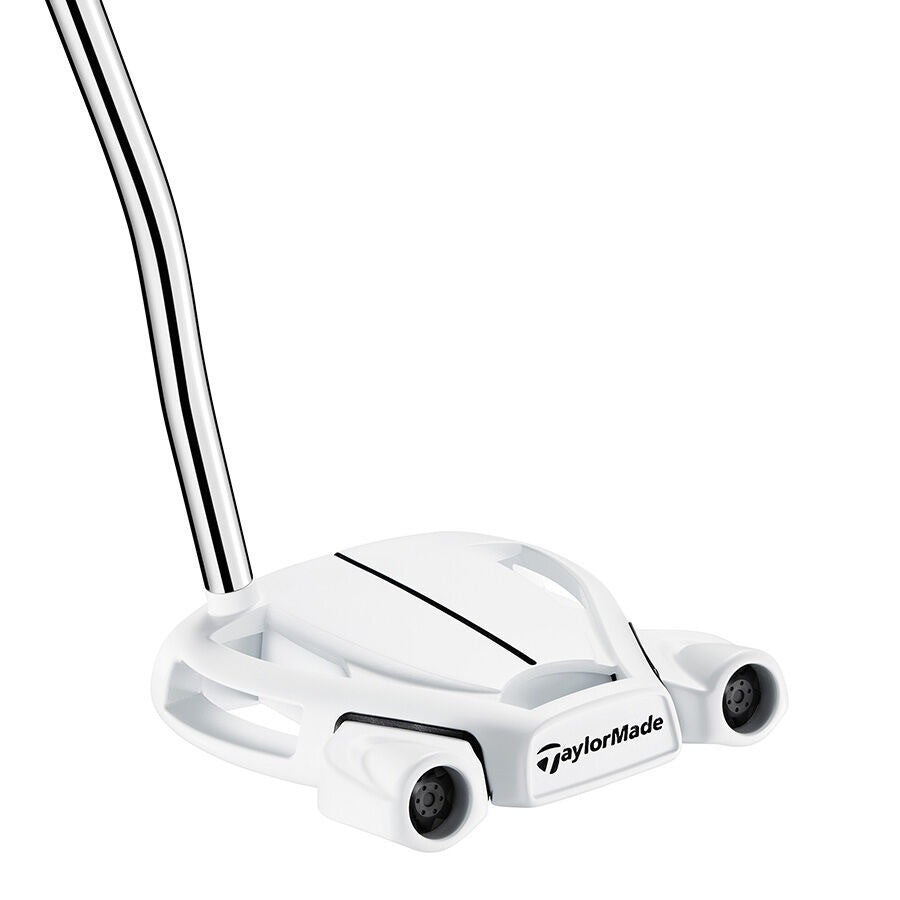 TaylorMade Spider Ghost White Putter Double Bend N7534626 Mallet 34" Steel Shaft
