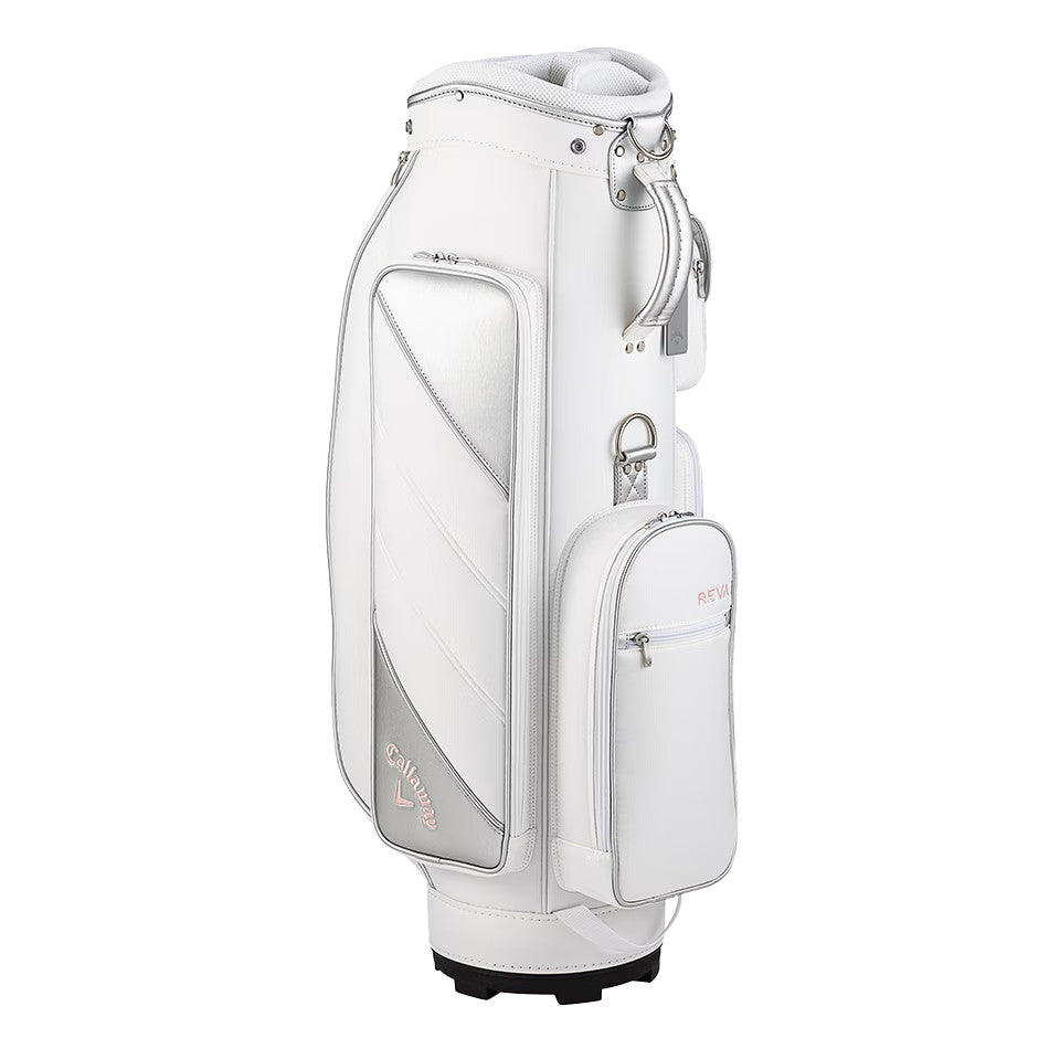 Callaway Ladies REVA Club Set Cart Bag DR/4W/5H/7-PW,SW/PT 9pcs Headcover Pink