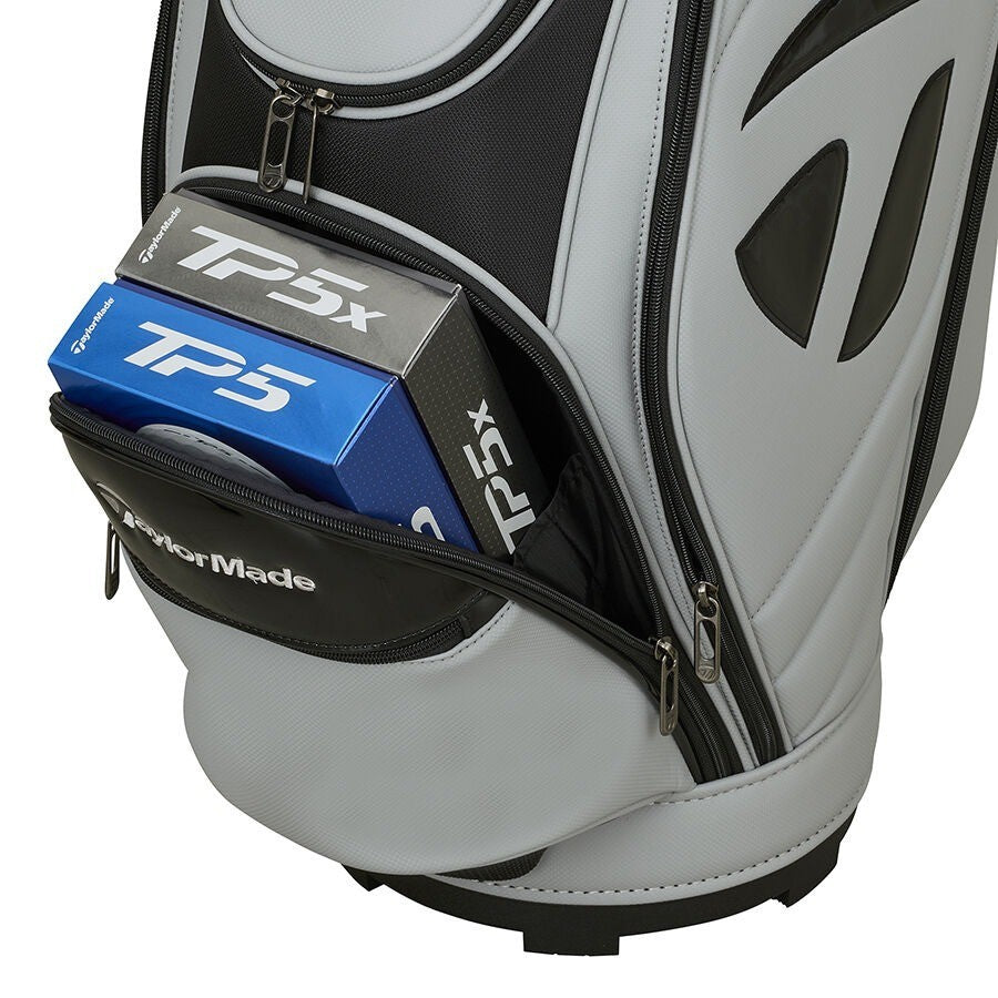 TaylorMade Golf Sports Modern Cart Bag 9.5 x 47in 5-way Men's 2026 Gray/Black