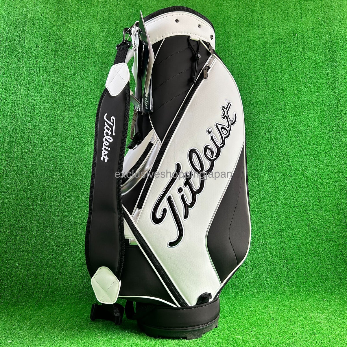 Titleist Golf Cart Bag Aspire 9 x 47in 5-way 2023 Model Lightweight 2.7kg White