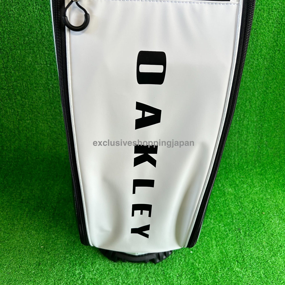 Oakley Golf Cart Bag 9.5 x 47inch 18.0 2025 Model 5-way Ellipse Logo PU White