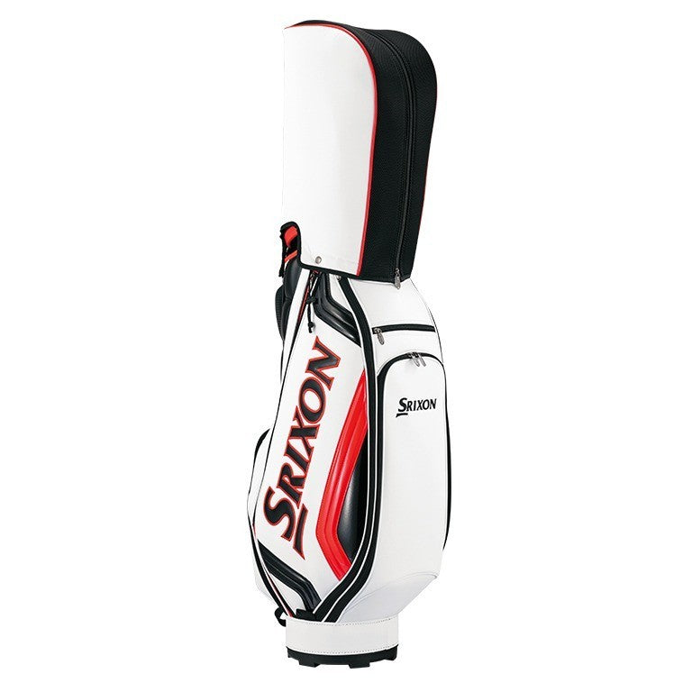 Dunlop Golf SRIXON Cart Bag 9.5inch Lightweight 3.0kg 4-way 2024 Men Black/White