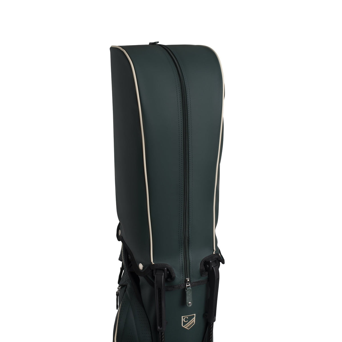 VESSEL Lux Stand Carry Golf Bag Crewe Design 4-Way Divider Cascade Green Limited