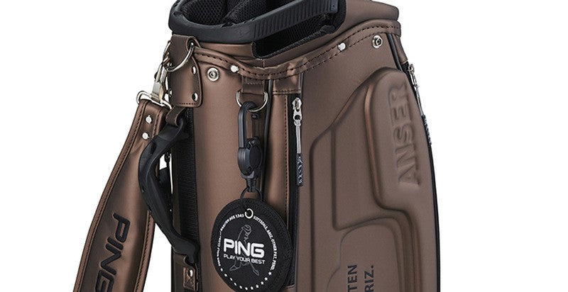 PING ANSER 60th Anniversary Golf Cart Bag 7-Way Divider Putter Well Bronze 2026