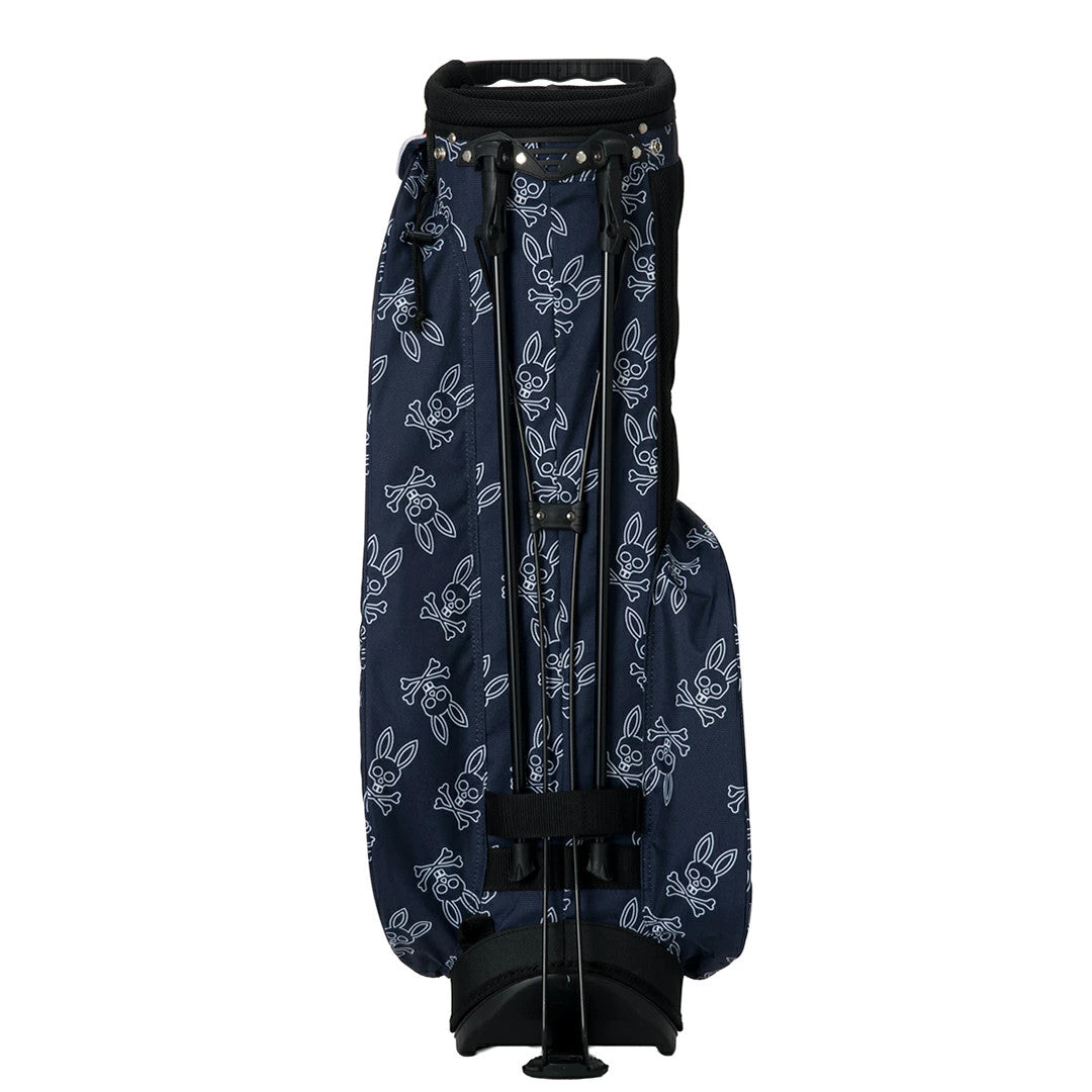 Psycho Bunny LWG Lightweight Golf Stand Carry Bag 4-Way Divider Navy 2026 New