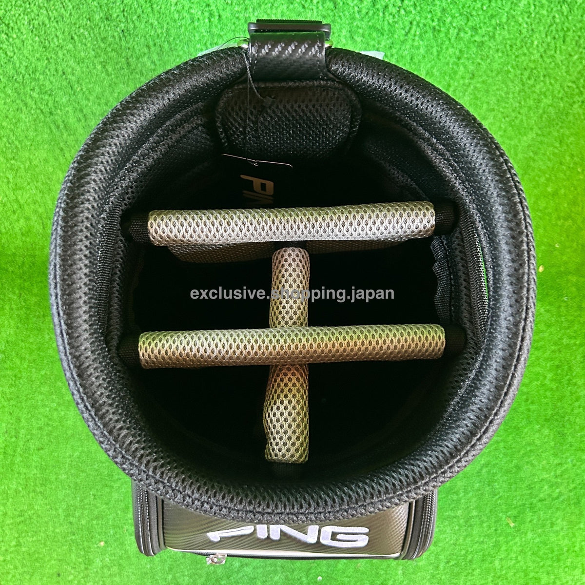 Ping Golf XLT Cart Bag 9in Black 5-way Divider 2025 Model Lightweight 2.9kg PSL