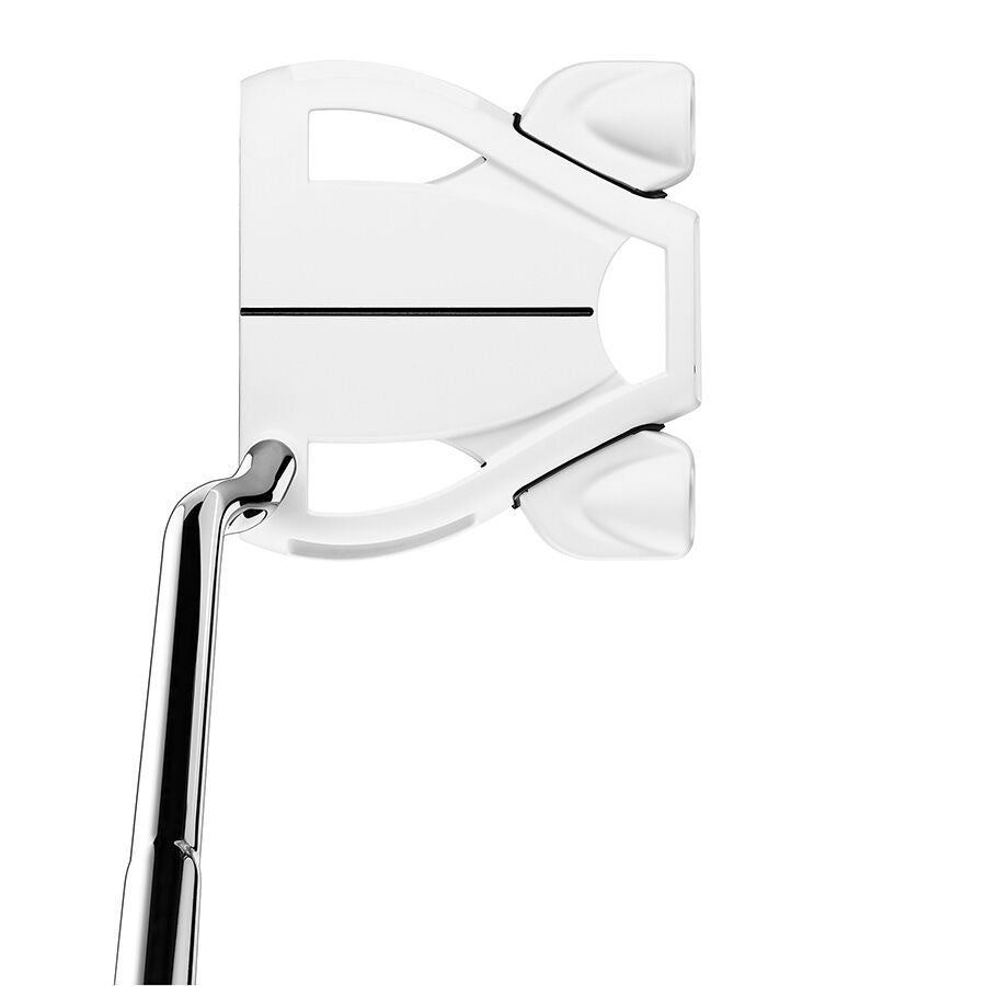 TaylorMade Spider Ghost White Putter Double Bend N7534626 Mallet 34" Steel Shaft
