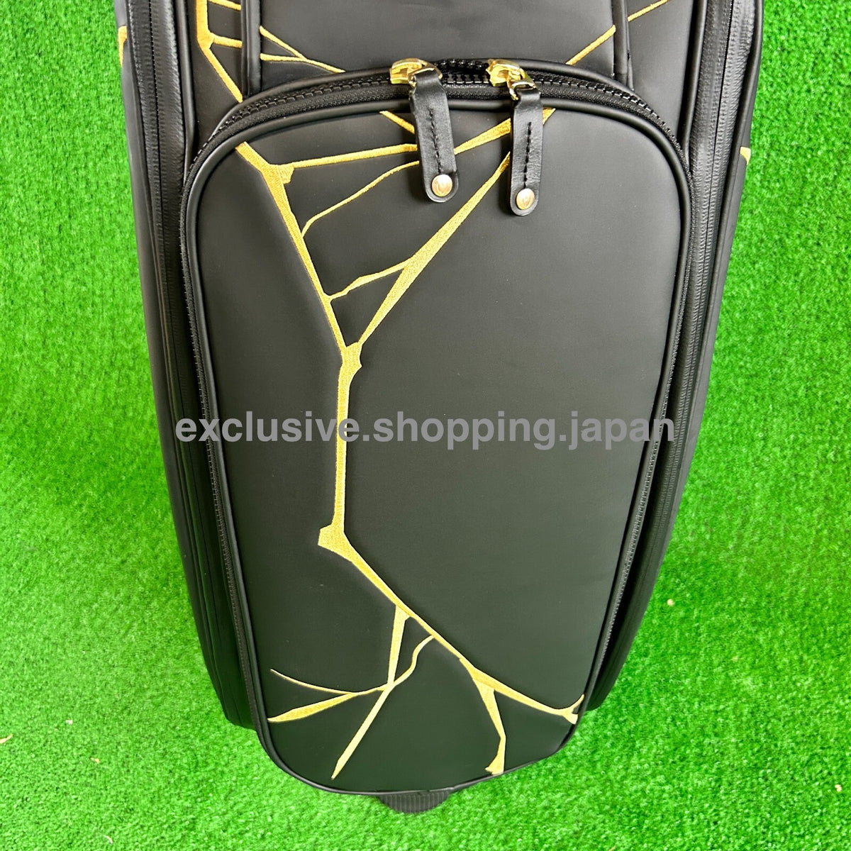 VESSEL Golf LUX 7 JP 2.0 Cart Bag Japan Exclusive 9 x 47in 7-way 2025 Kintsugi