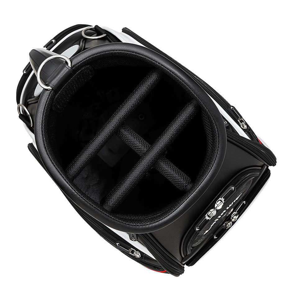 Callaway Tour 26 JM Quantum Cart Bag 9.5" 5-Way Fits 47" Black/White/Blue 2026