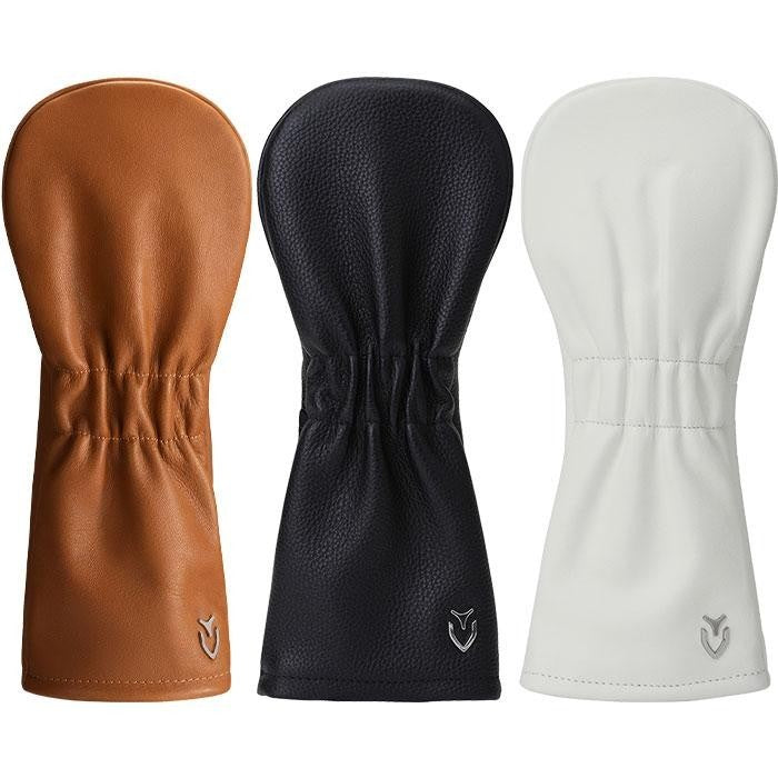VESSEL Golf LUX EMBOSSED 5W Fairway Wood Headcover Smooth Brown Leather FW 2025