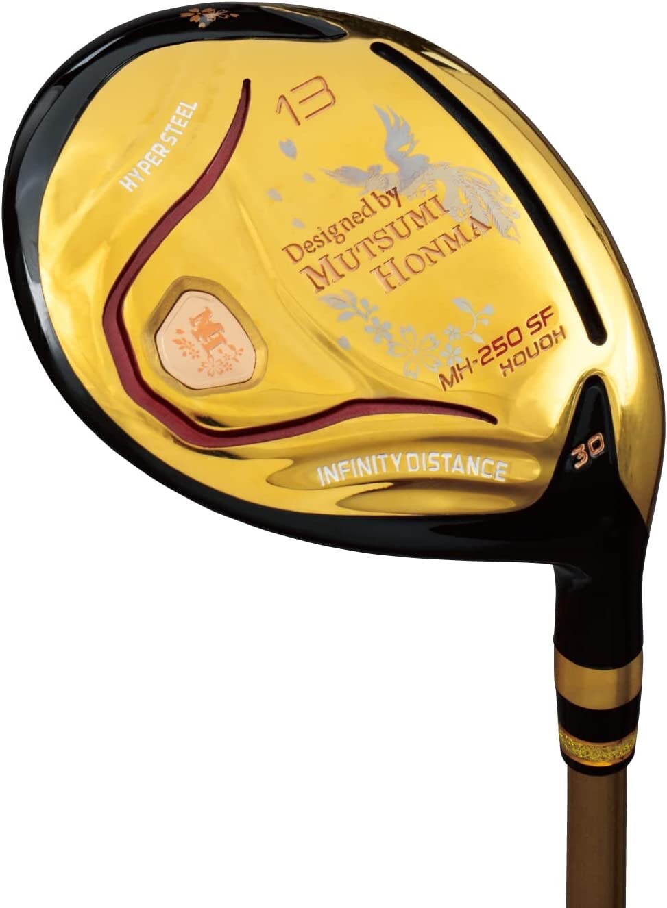 Mutsumi Honma Golf Club Fairway Wood 13W 30° MH250SF Phoenix FW Flex R SR Shaft