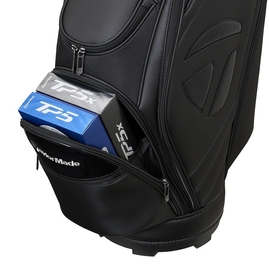 TaylorMade Golf Sports Modern Cart Bag 9.5 x 47in 5-way Men's 2026 Model Black