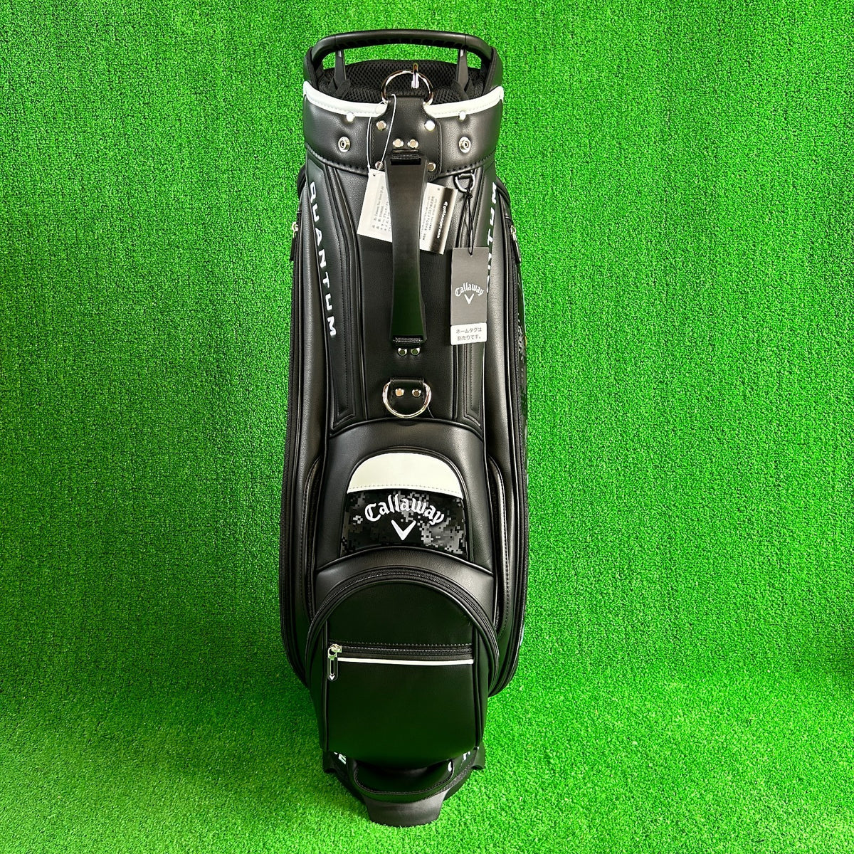 Callaway Golf Tour 26 JM Quantum Carry Stand Bag 9 x 47" 5-Way Black/Black 2026