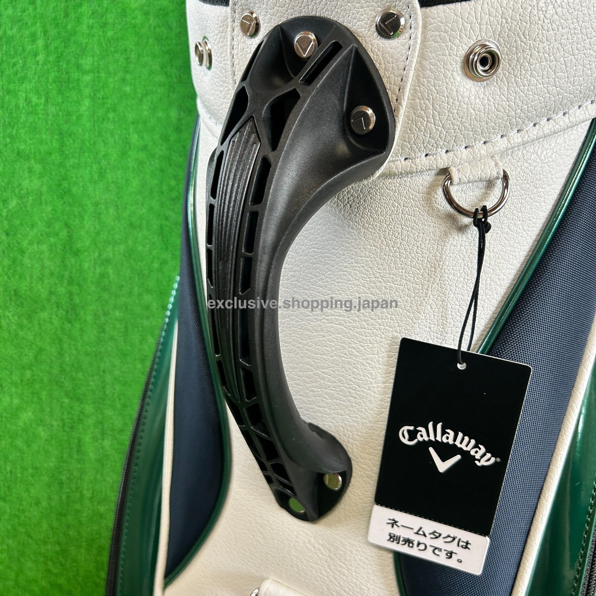 Callaway Golf Exia Cart Bag 25JM 9.5 x 47inch 5-way 4.0kg 2025 White/Green New