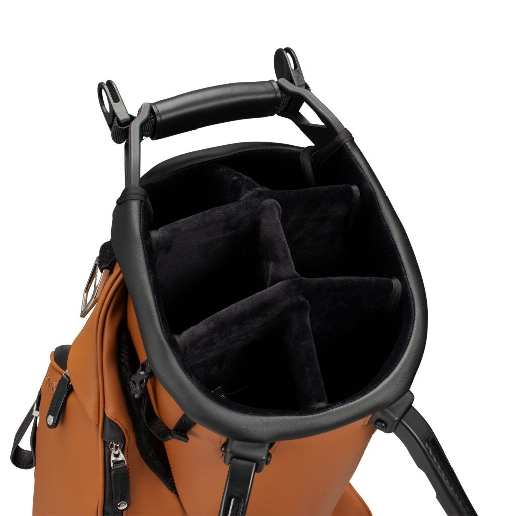 Vessel PLAYER 5.0 Carry Stand Bag V 8.5 x 47" 6-way Single Strap Heritage Brown