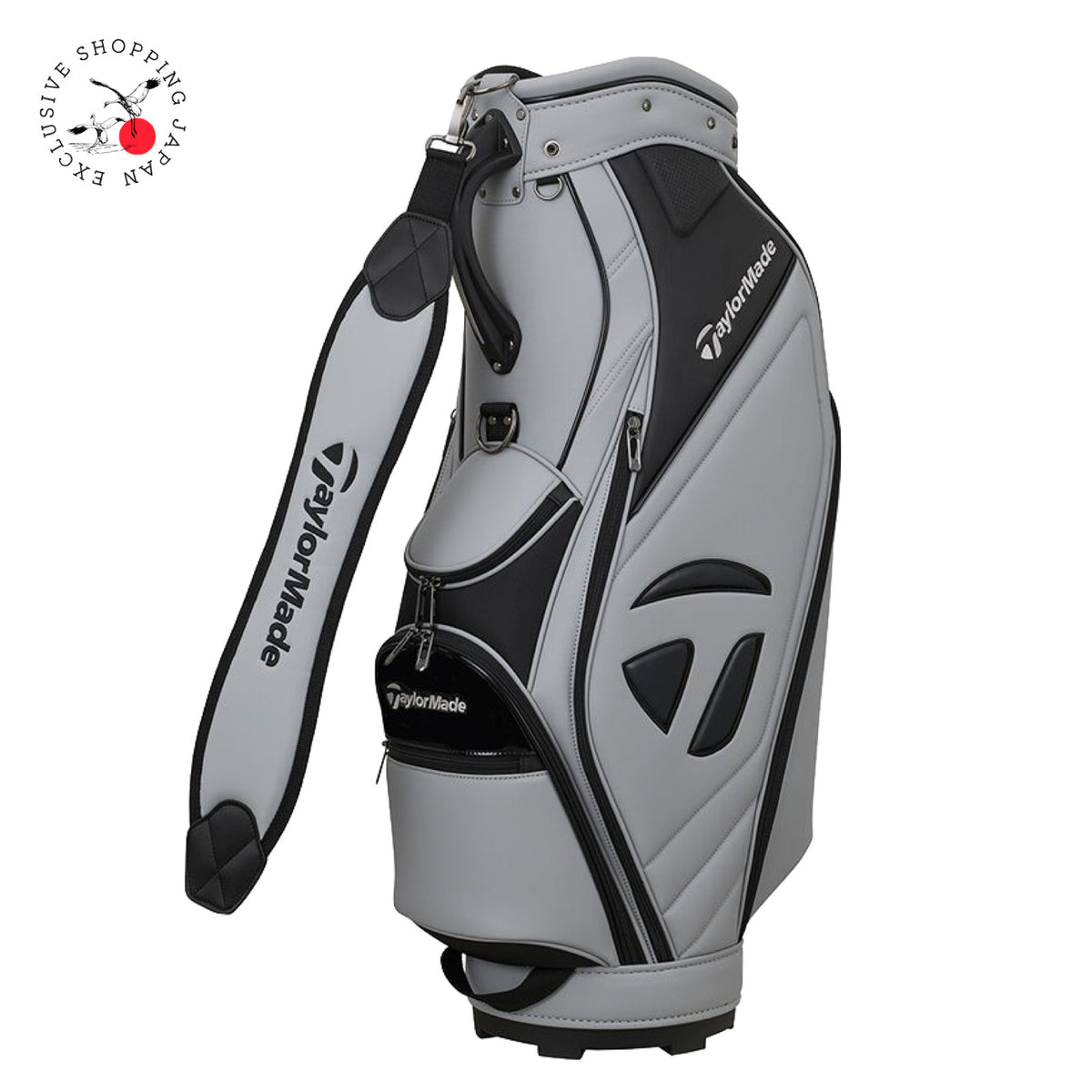 TaylorMade Golf Sports Modern Cart Bag 9.5 x 47in 5-way Men's 2026 Gray/Black