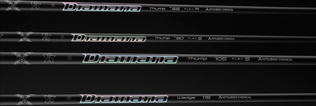 Mitsubishi Chemical Golf Diamana Thump Iron Club Shaft #2-P 85-115 Flex R S X JP