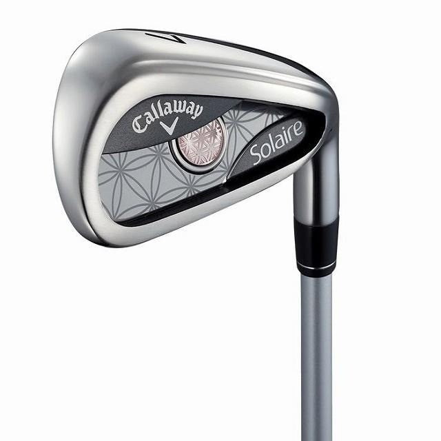 Callaway Ladies Solaire Club Set Pink DR/5W/6H/7-SW/PT 8p Set Cart Bag Headcover