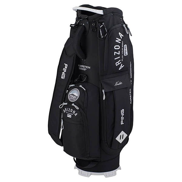 PING Arizona Casual Cart Bag 4-Way Divider 9in Black Lightweight Polyester 2026