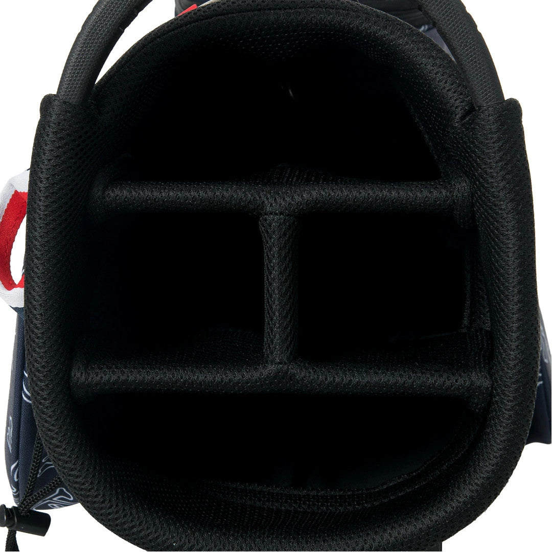 Psycho Bunny LWG Lightweight Golf Stand Carry Bag 4-Way Divider Navy 2026 New