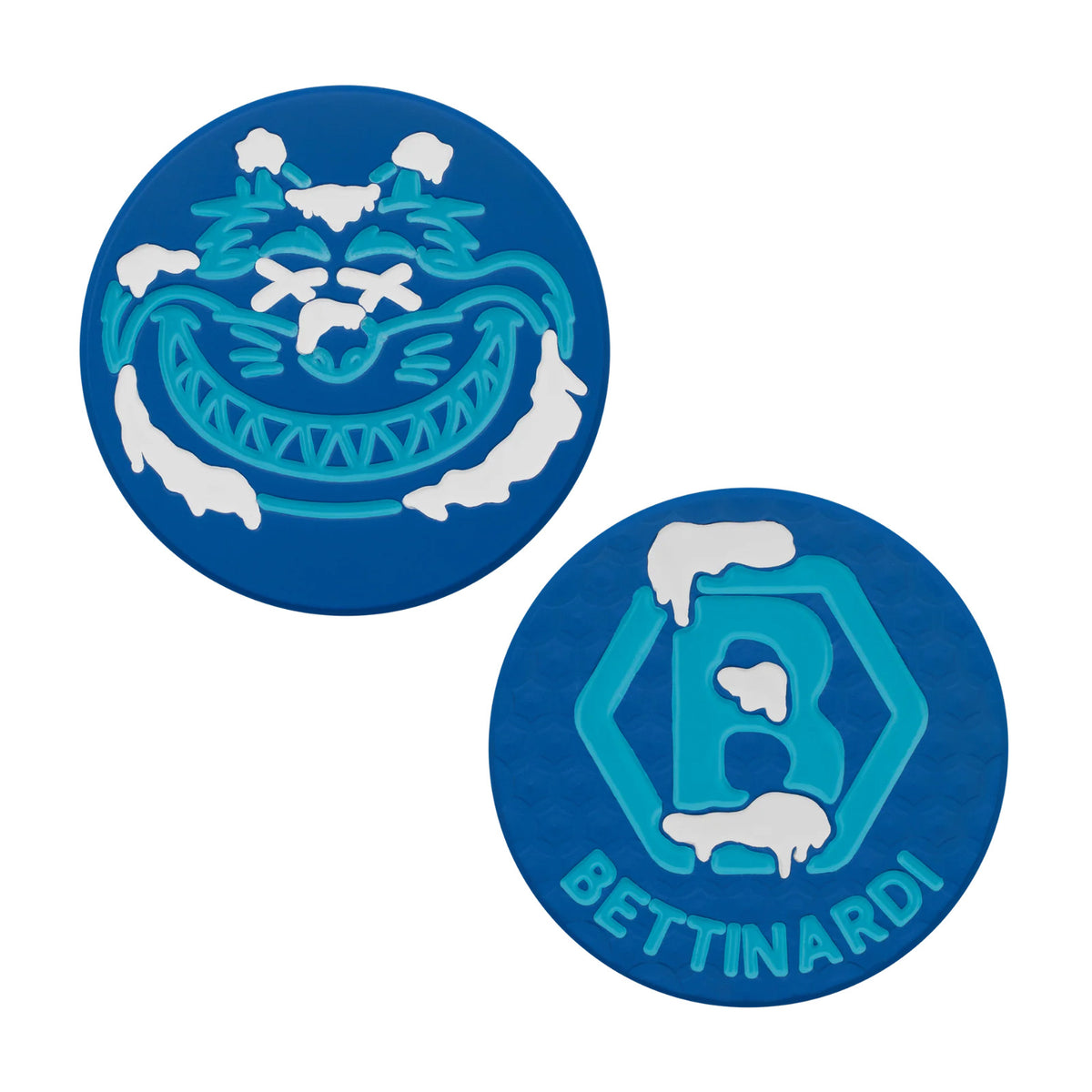 BETTINARDI Holiday Metal Accessories Ball Marker Frosty Fat Cat Drawstring Pouch