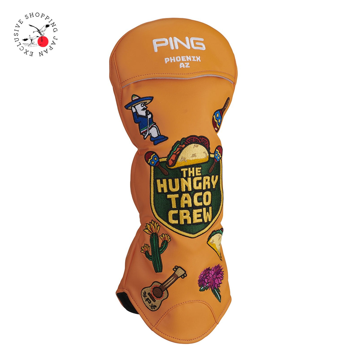 PING Tacos Golf Head Cover Driver Marigold Arizona 2026 New Synthetic Leather