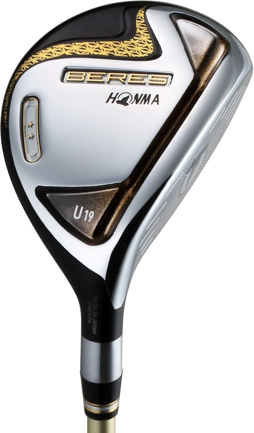 HONMA Beres 07 2019 Utility Hybrid U28 2S 2 Star ARMRQ 47 Graphite Shaft Flex R