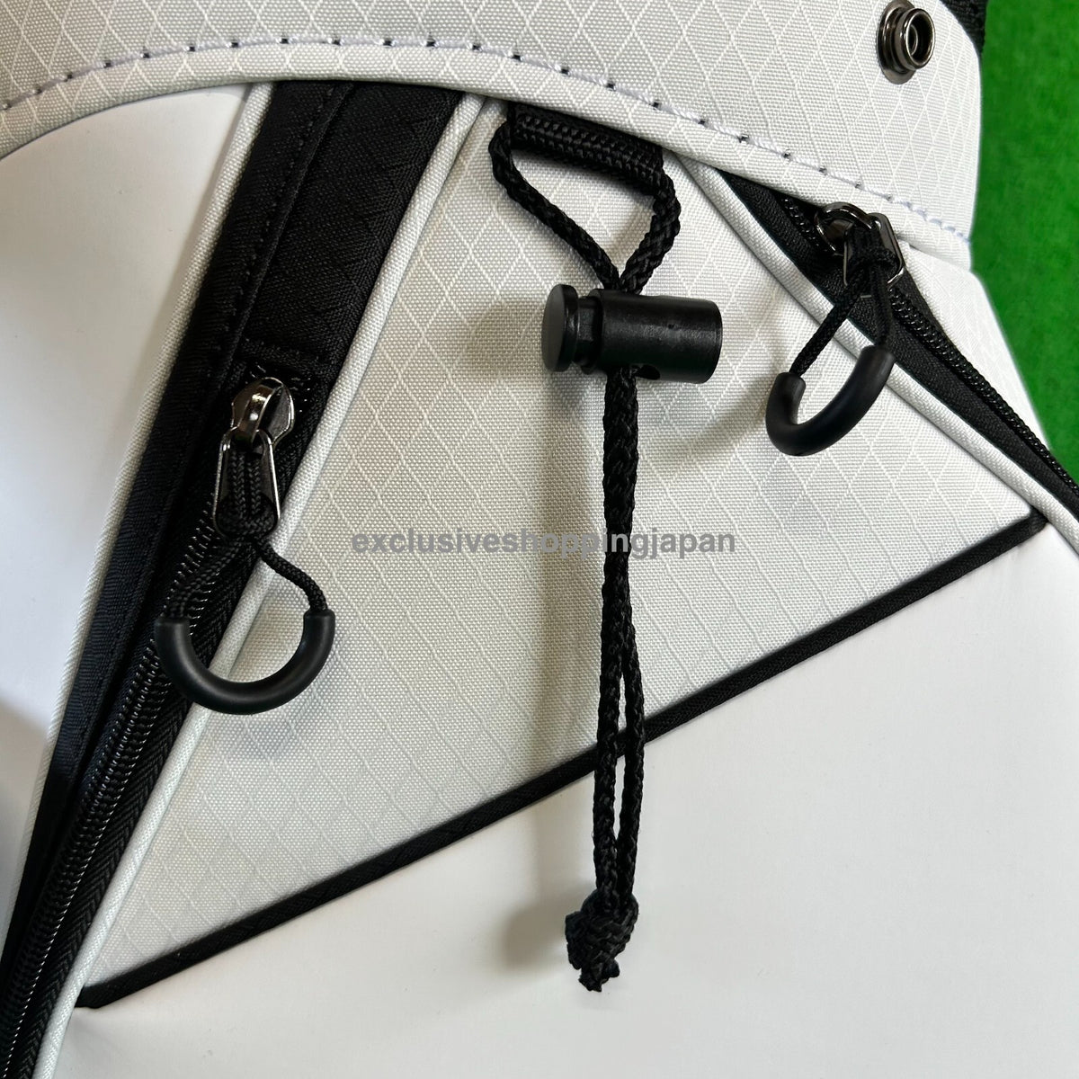 Oakley Golf Cart Bag 9.5 x 47inch 18.0 2025 Model 5-way Ellipse Logo PU White