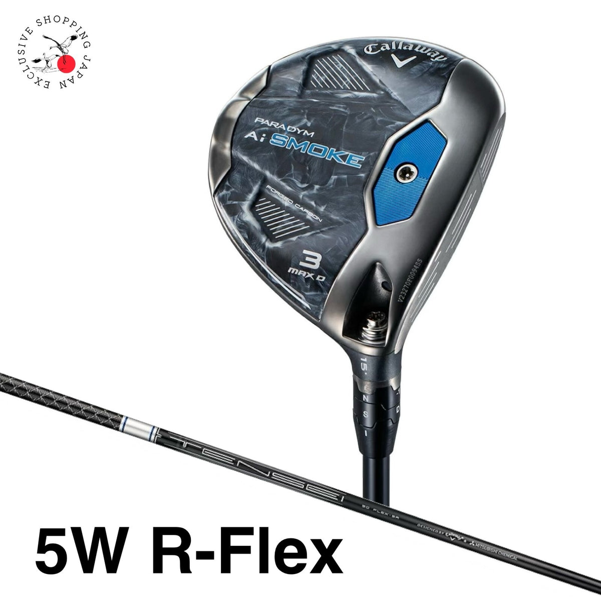 Callaway PARADYM Ai SMOKE MAX D Fairway Wood 5W R-Flex Tensei 50 Graphite Shaft