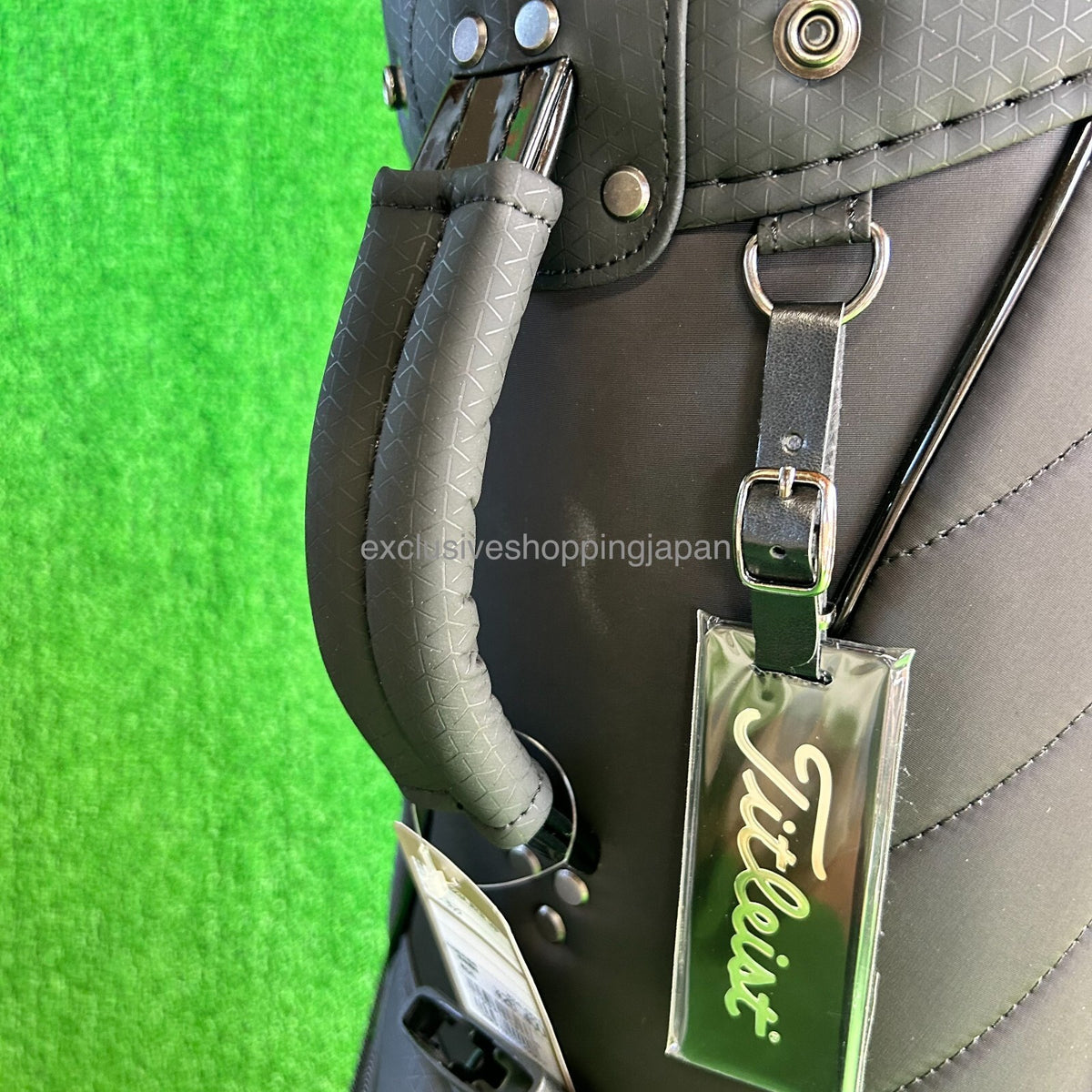 Titleist Golf Cart Bag Aspire 9 x 47in 5-way 2023 Model Lightweight 2.7kg Black