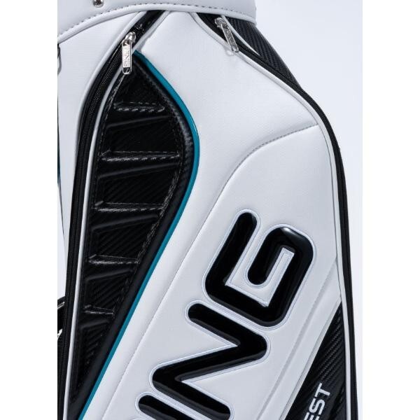 Ping Golf XLT Cart Bag 9in White 5-way Divider 2025 Model Lightweight 2.9kg PSL