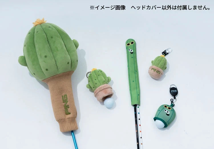 PING Cactus Alignment Stick Cover Golf Training Aid Headcover Green Arizona New