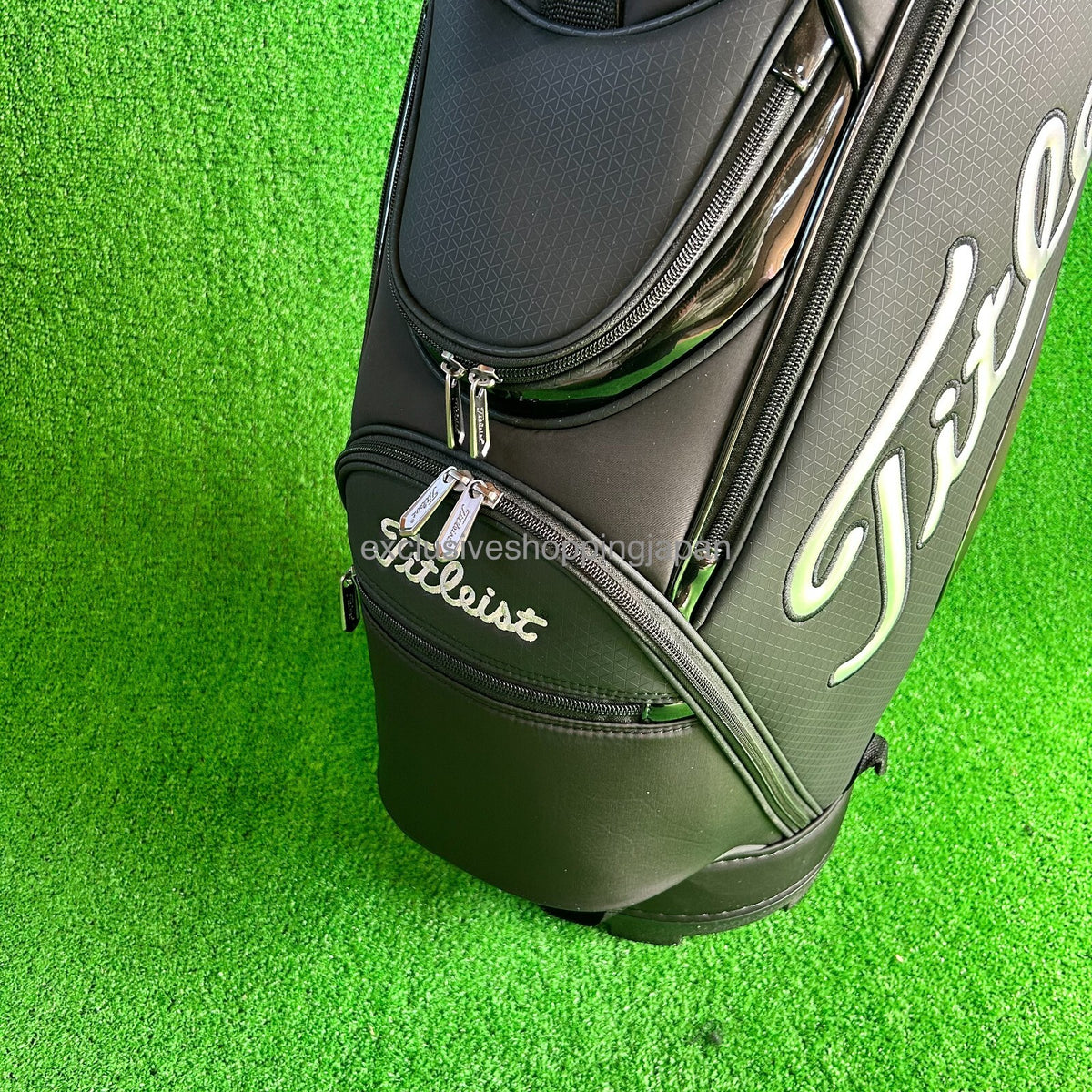 Titleist Golf Cart Bag Aspire 9 x 47in 5-way 2023 Model Lightweight 2.7kg Black